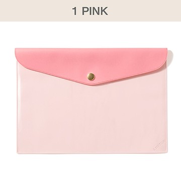 IROHA &STUDIUM萬用收納袋/B5/GSF-01/粉