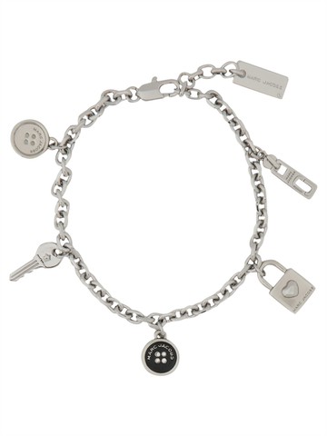 marc jacobs "button charm" bracelet