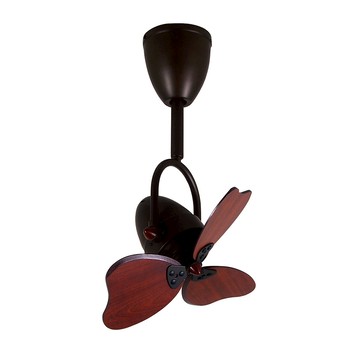 16吋迷你平方系列吊扇 L08-FINO2-仿古色／深色桃花心木