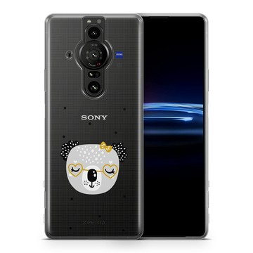 INGENI 【INGENI徹底防禦】Sony Xperia PRO-I 手機殼 保護殼 TPU全軟式 設計師彩繪手機殼-大頭無尾熊