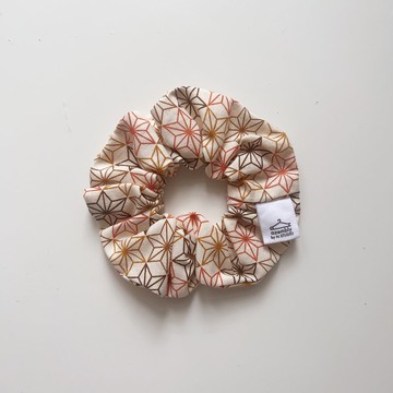 和風六角星 日本進口棉料 髮圈