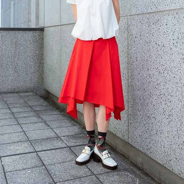 隨風不規則落片裙