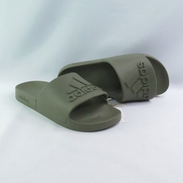 ADIDAS IF7372 ADILETTE AQUA 男女拖鞋 運動拖鞋 橄欖綠【iSport愛運動】
