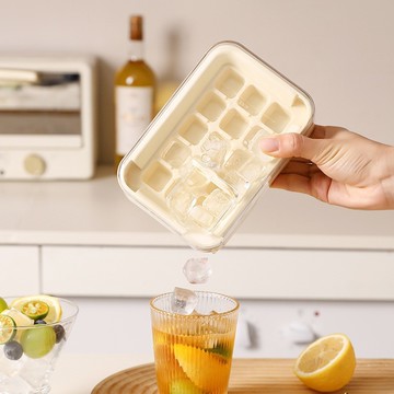 🔥好貨優選🔥食品級硅膠按壓冰格冰塊模具製冰盒凍冰球神器磨具家用大容量儲冰