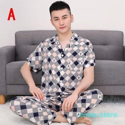 大きいサイズ 紳士パジャマ 男性用 半袖パジャマ おしゃれ ルームウェア 上下セット メンズ ネグリジェ 快適パジャマ 部屋着 寝巻き オシャレ 韓国風 通販 Lineポイント最大get Lineショッピング