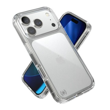 Speck iPhone 17 Pro 系列 Presidio Perfect-Clear 透明防摔殼