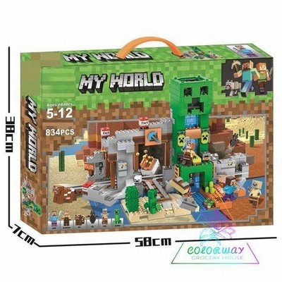 マインクラフト 巨大クリーパー像の鉱山 豪華セット Legoレゴ互換品 ブロック ミニフィグ 組み立て おもちゃ 6歳 8歳 子供 男の子 誕生日 クリスマス プレゼント 通販 Lineポイント最大get Lineショッピング