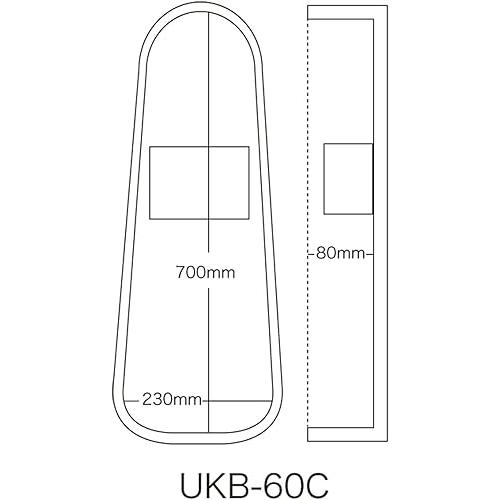 ブラック キクタニ ウクレレ ギグバッグ UKB-60