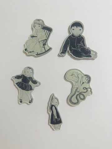 活物系列簽回冰箱貼