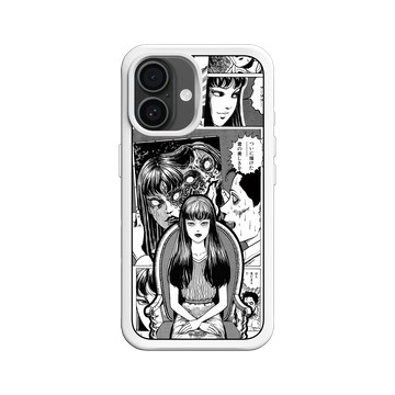 iPhone 16 SolidX 白 - 伊藤潤二驚選集 Junji Ito - 富江 - 畫家