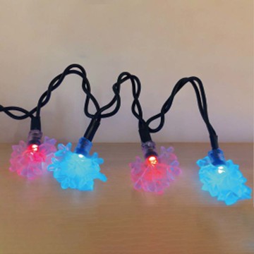 LED 雙閃樹燈-雪花 (紅綠／黃藍 自動對閃 )D-20-2CB-M