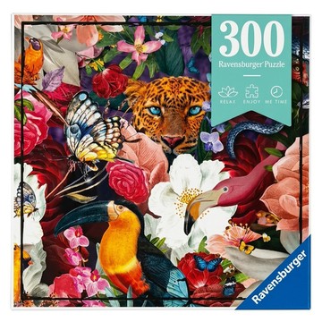Ravensburger 維寶 熱帶花拼圖 RV13309  熱帶花  300片  1盒