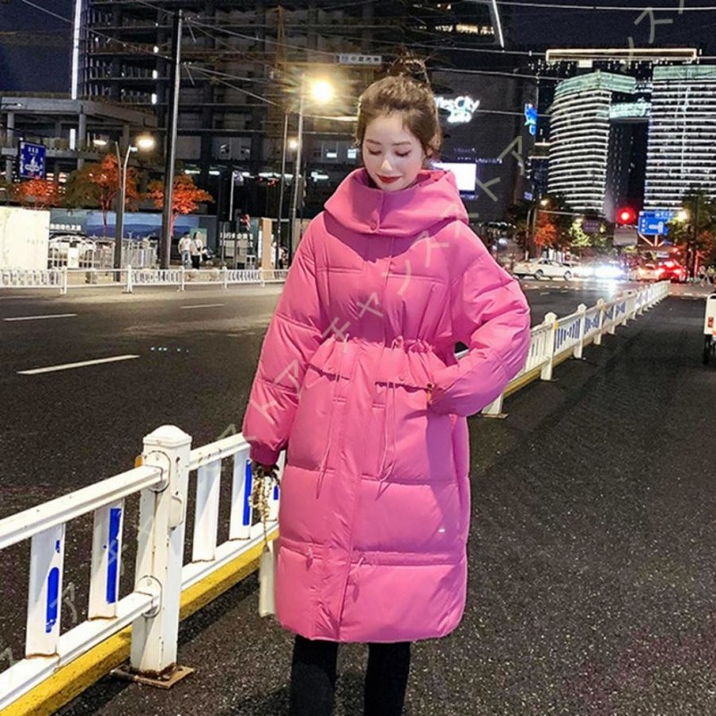 大きいサイズ ダウンジャケット ダウンコート レディース コート 中綿コート 代 30代 40代 50代 ロング丈 厚手 綿入れ アウター上品 韓国風 フード付き 防寒 通販 Lineポイント最大0 5 Get Lineショッピング
