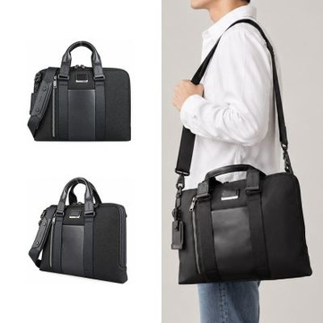 TUMI ALPHA BRAVO AVIANO系列薄型15吋筆電兩用手提包(黑)