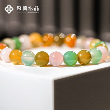 【鹽源瑪瑙手串 彩配色】手鍊 手珠 雕刻 條珠 貔貅 貓掌 散珠 方糖 九尾狐 花