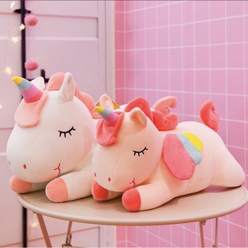 【ʚ ɞGIFTME5台灣現貨ʚ ɞ】夢幻獨角獸娃娃 超軟Q款 少女心爆發 禮物 生日禮物 居家擺件 兒童節禮物