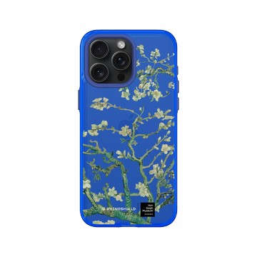 iPhone 15 Pro Max Clear 激光藍 - Van Gogh Museum - Amandier en fleurs - Transparent