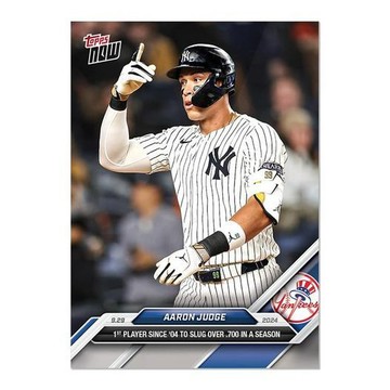 「Doushop」Aaron Judge 法官 官方授權球員卡 Topps Now