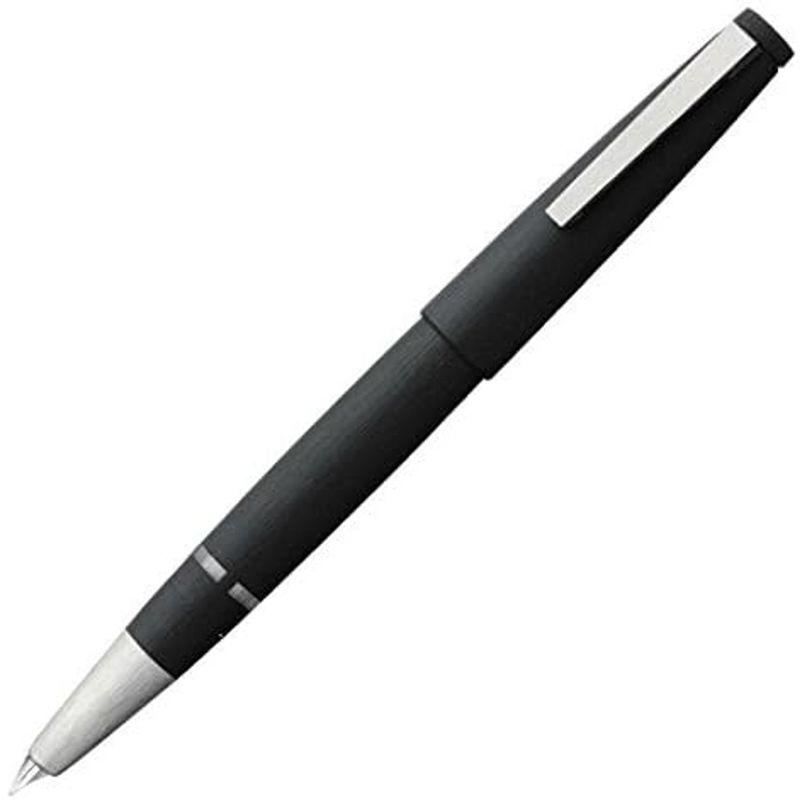 LAMY ラミー 万年筆 EF 極細字 2000 ブラック L01-EF 吸入式 正規輸入品