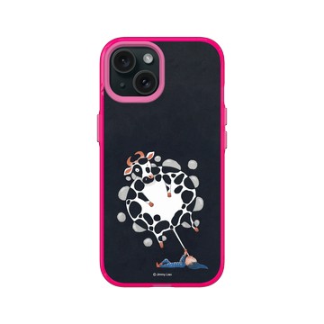 iPhone 15 Clear 粉漾桃 - 幾米 Jimmy Liao - 我的錯都是大人的錯-吹牛