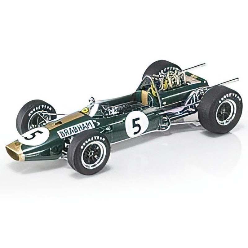 BRABHAM F1 BT19 N 5 WINNER BRITISH GP JACK BRABHAM 1966 WORLD 