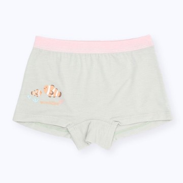 女童四角內褲-快樂生活的小丑魚