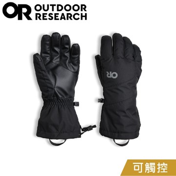 【Outdoor Research 美國 女 防水防風透氣保暖手套《黑》】322574/機車手套/防滑手套