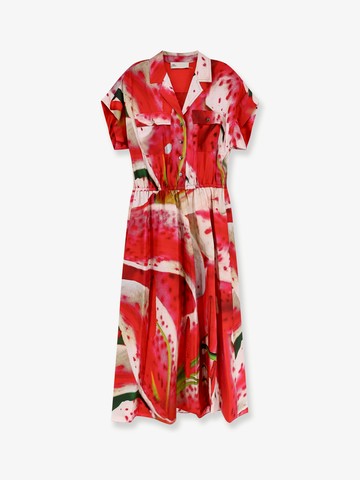 Printed silk chemisier/dress - TORY BURCH - gender_Woman