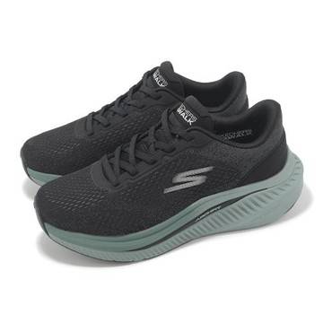 Skechers 健走鞋 Go Walk Max Cushioning Arch Fit 男鞋 黑 厚底 緩衝 休閒鞋 216354BKGR