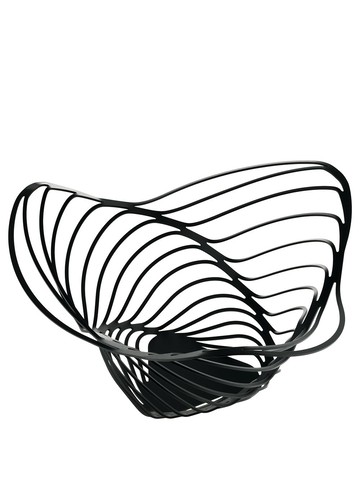 Alessi - Trinity bowl - unisex - stainless steel - One Size - Black