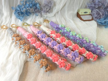 貓爪手機掛繩 鑰匙圈