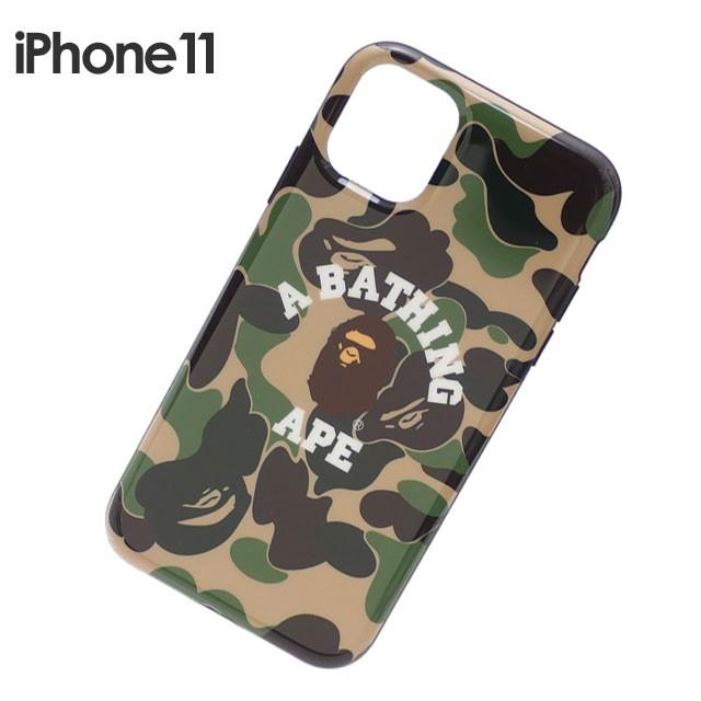 新品 エイプ A BATHING APE ABC CAMO COLLEGE I PHONE 11 CASE