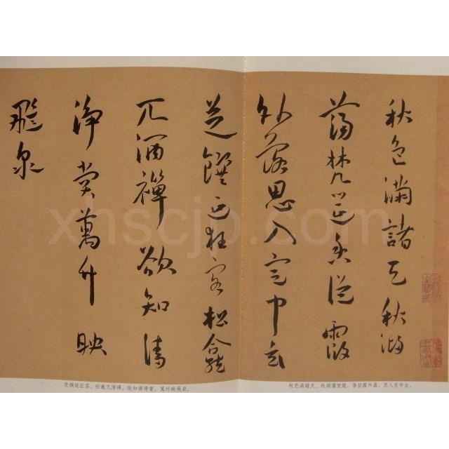 王寵行書詩　館蔵国宝墨跡09　中国語書道 王#23456;行#20070;#35799;　#39302;藏国宝墨迹09