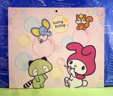 【震撼精品百貨】My Melody 美樂蒂~卡片_吹泡泡