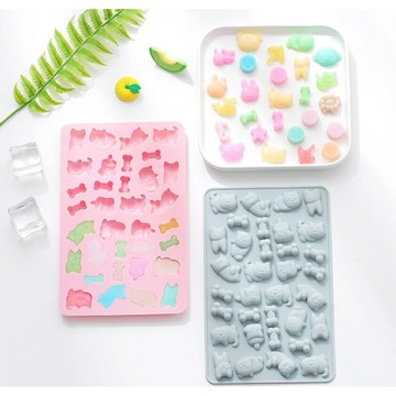 【嚴選&現貨】 狗狗同樂會矽膠模 蛋糕矽膠模 巧克力模 餅乾模 果凍模  小蛋糕模 烘焙工具