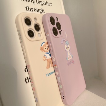 隔日到貨 達菲星黛露 迪士尼 適用iPhone 12 13 14 15 pro max 手機殼 XS XR 1D223