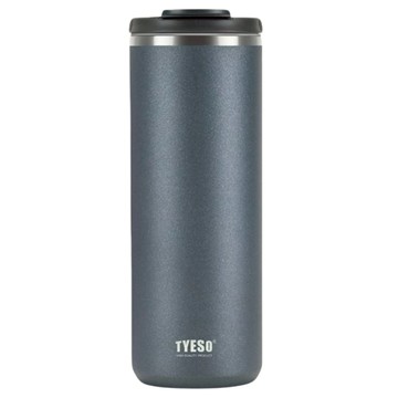 TYESO 泰碩 不銹鋼真空保溫杯 01-01028  深空銀黑  1個  750ml
