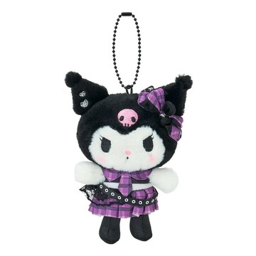 小禮堂 Sanrio 三麗鷗 酷洛米 絨毛玩偶吊飾 (搖滾甜心)