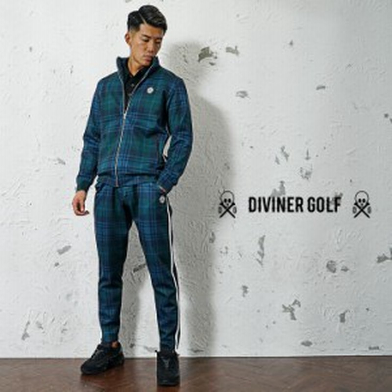 DIVINER GOLF】 ゴルフウェア メンズ セットアップ 上下 上下セット