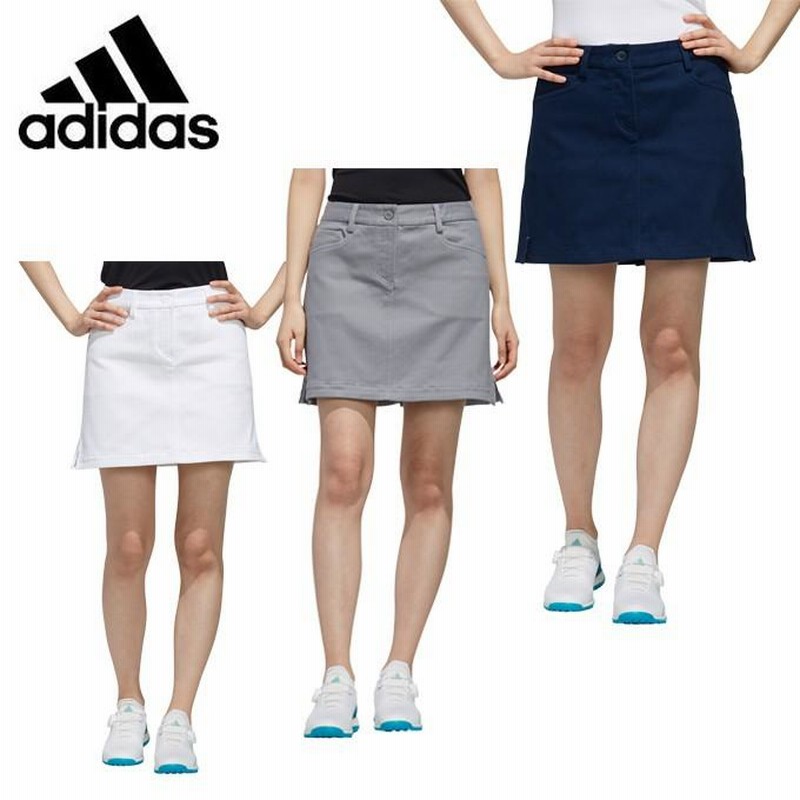 アディダス ゴルフウェア スカート レディース スウェットライク スコート SW LIKE SKORT HAQ78 adidas 通販  LINEポイント最大0.5%GET LINEショッピング