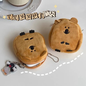 零錢袋🎀 可愛考拉公仔零錢包超小迷你隨身帶毛絨小錢包掛件耳機硬幣收納包