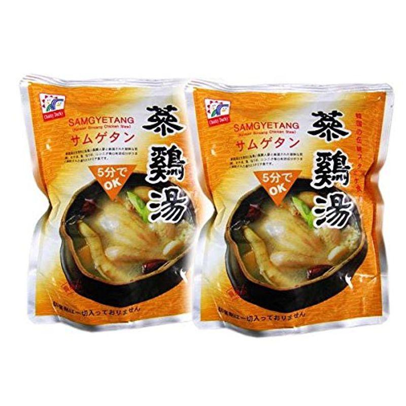 サムゲタン 参鶏湯 800ｇ ×２袋セット