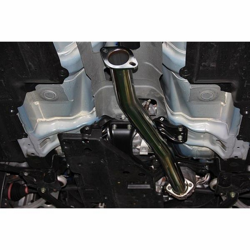 WRX STI VAB クレイブレーシングフロントパイプ70パイ フル