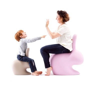 【Qeeboo】義大利 奇寶兔子椅(大)-廠商直送