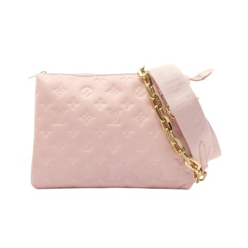 LOUIS VUITTON LV 路易威登 Coussin PM 兩用包 粉色 羊皮 M21263 【二手名牌BRAND OFF】