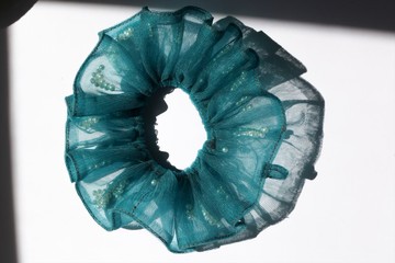 SARTO..輕配件系列/透明紗珠飾髮圈・綠