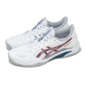 Asics 羽球鞋 Blade FF 2 男鞋 女鞋 白 藍 抗扭 室內運動 運動鞋 亞瑟士 1071A117100
