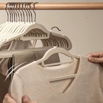 新款 植绒衣架家用 防滑衣架 衣架 植絨衣架 曬衣架 晾衣架 止滑衣架 防滑衣架 無痕衣架 止滑衣架 多功能衣架