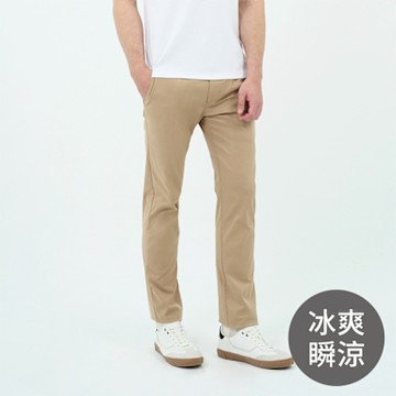 GIORDANO 男裝彈力修身冰冰褲【多色任選】