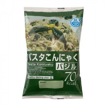 （代引不可）ナカキ食品　パスタこんにゃくバジル　24個セット